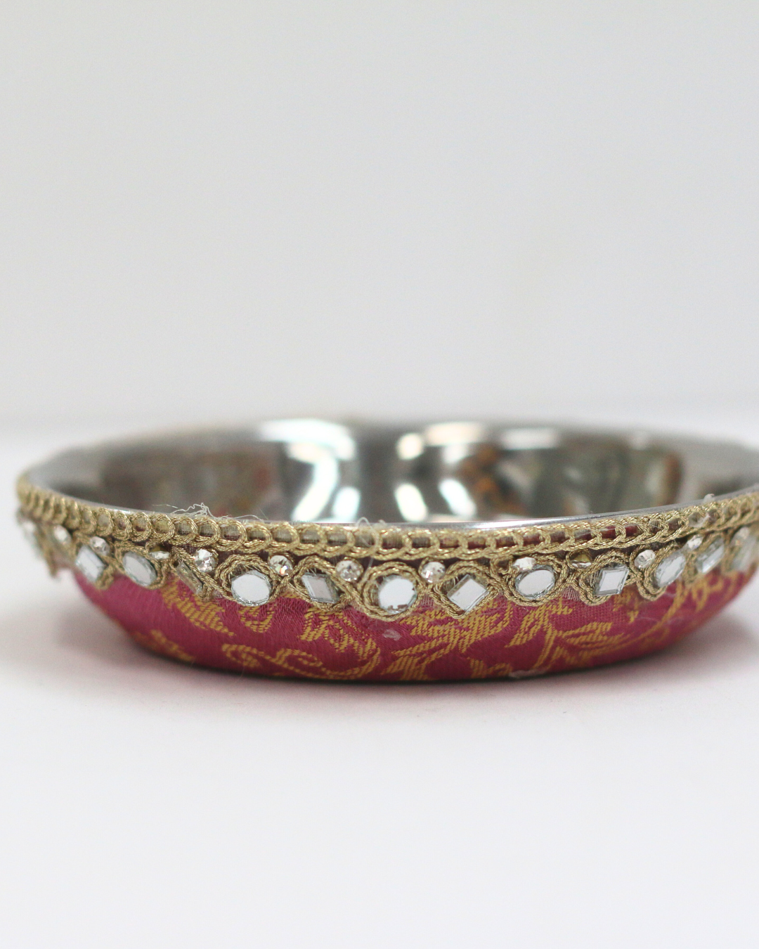 Pink Karvachauth Thali Set
