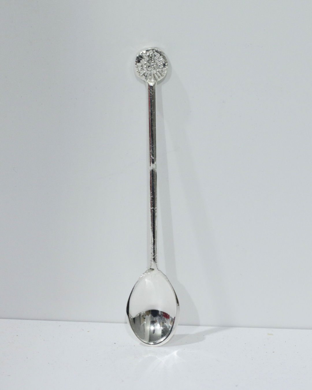 7 Piece Silver Thali Set - Floral