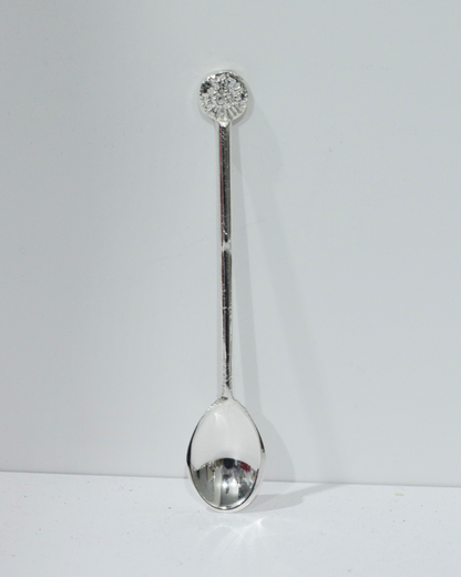 7 Piece Silver Thali Set - Floral