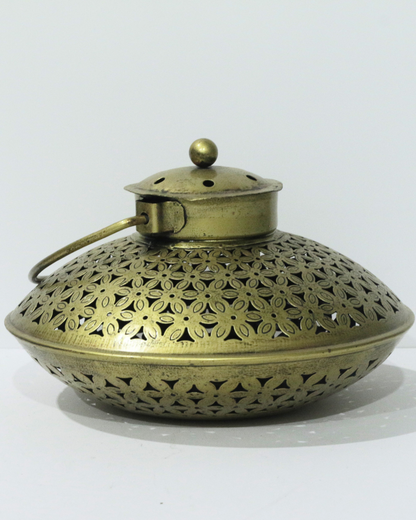 Handi Shape Antique Look Metal Loban Burner