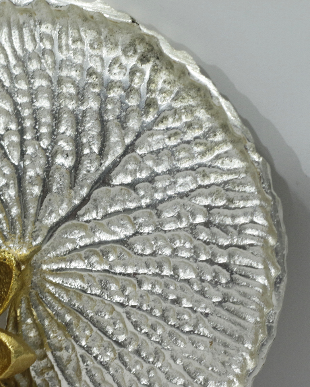 Silver Lotus Tray