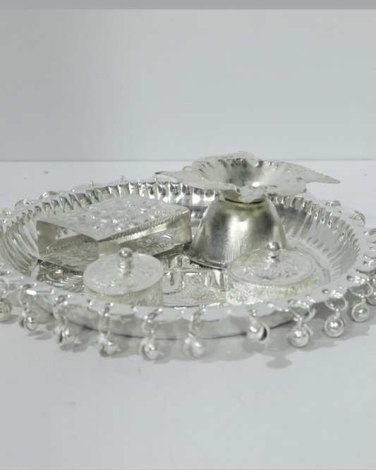 5 Piece Small Ghungroo Thali Set