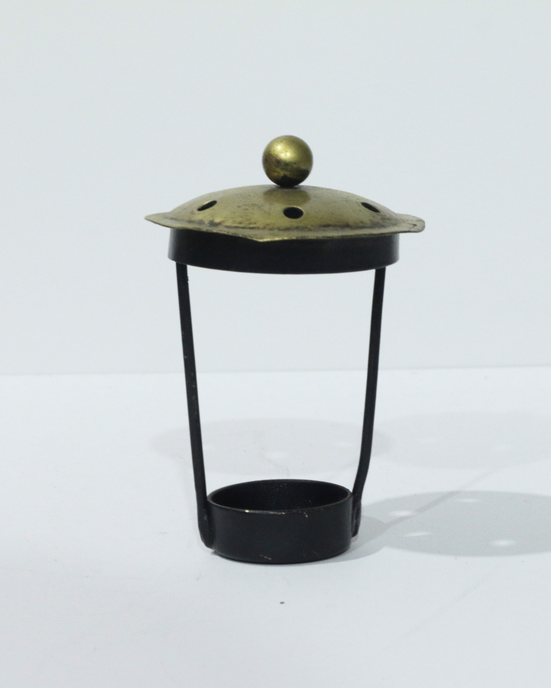 Handi Shape Antique Look Metal Loban Burner