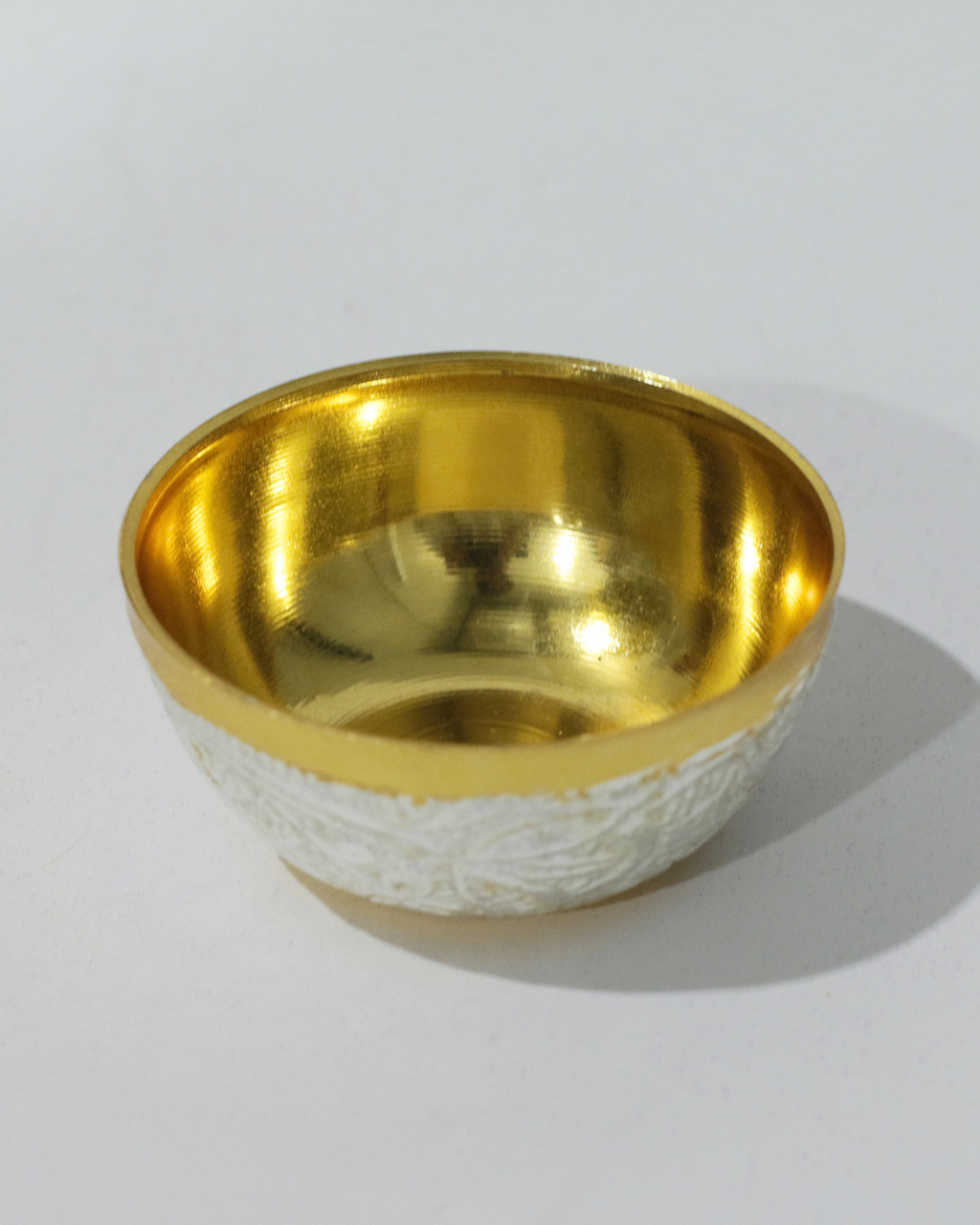 8 Piece Premium Gold/Silver Dual Tone Thali Set