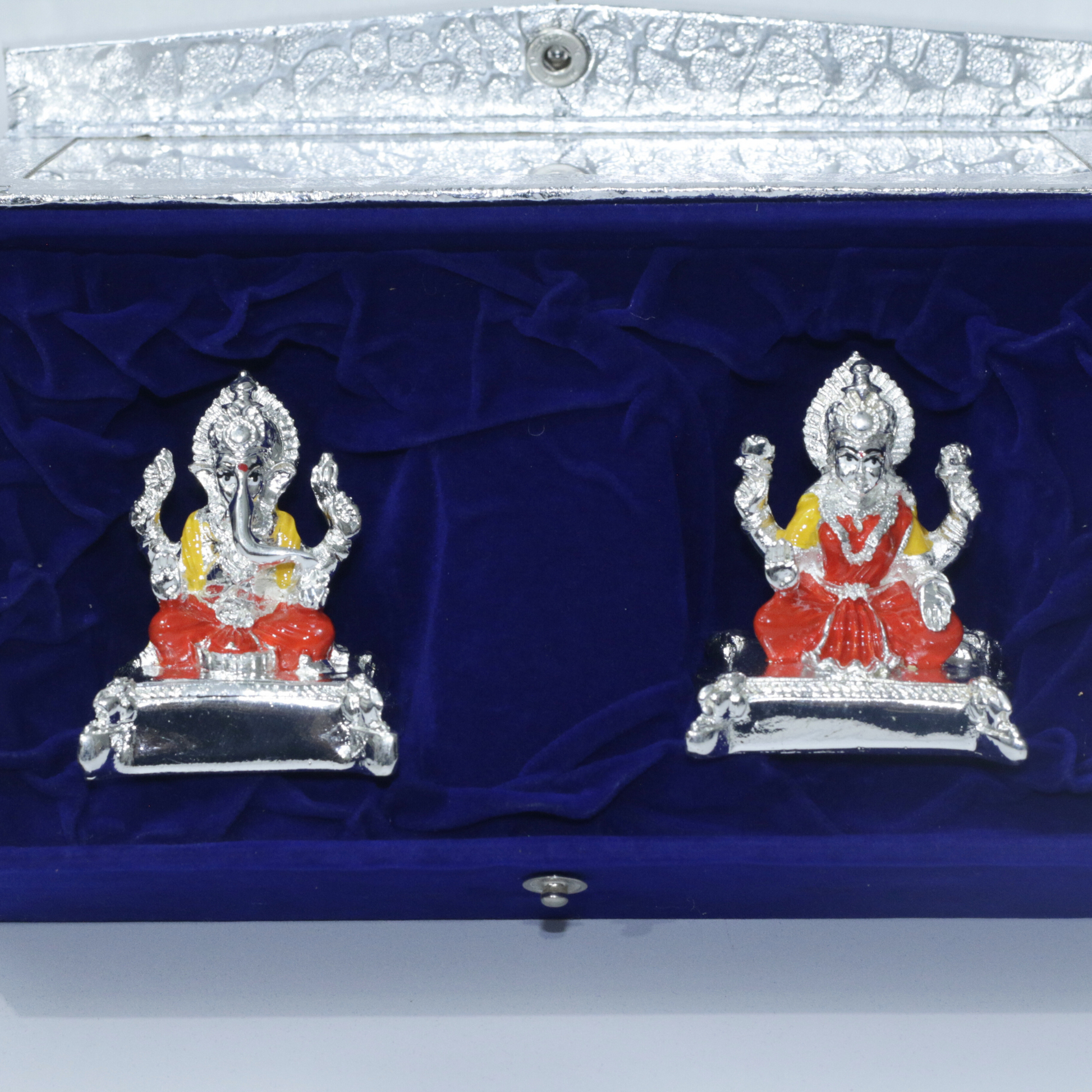 Coloured Laxmiji & Ganeshji Gift Set