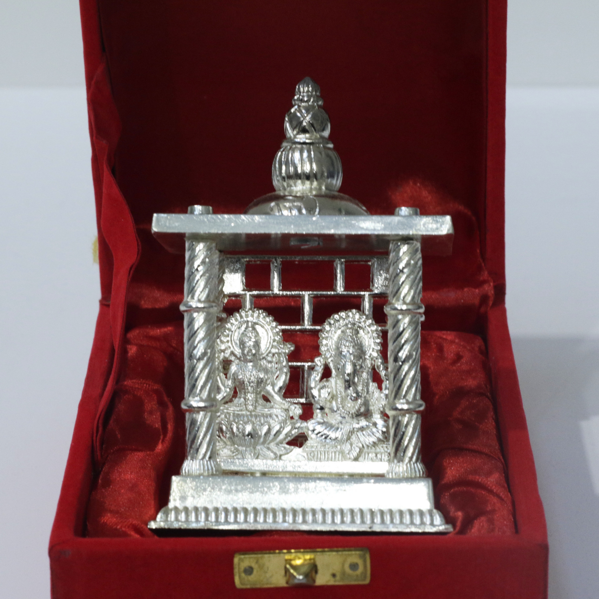 Silver Laxmiji & Ganeshji Gift Set