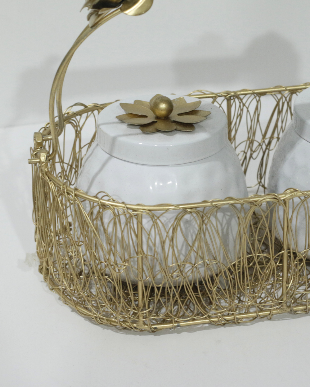 Gold Mesh Tray Gift Set