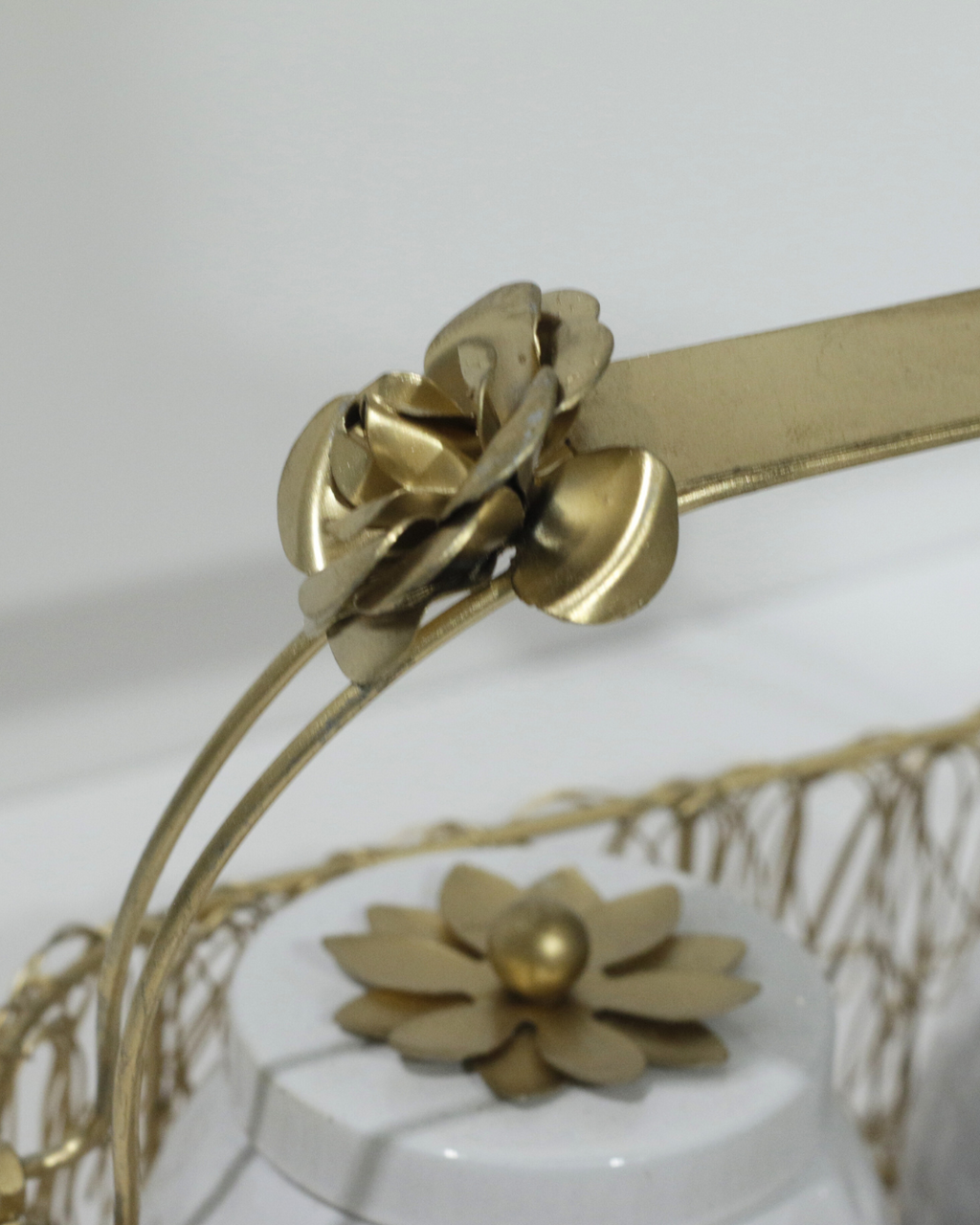 Gold Mesh Tray Gift Set