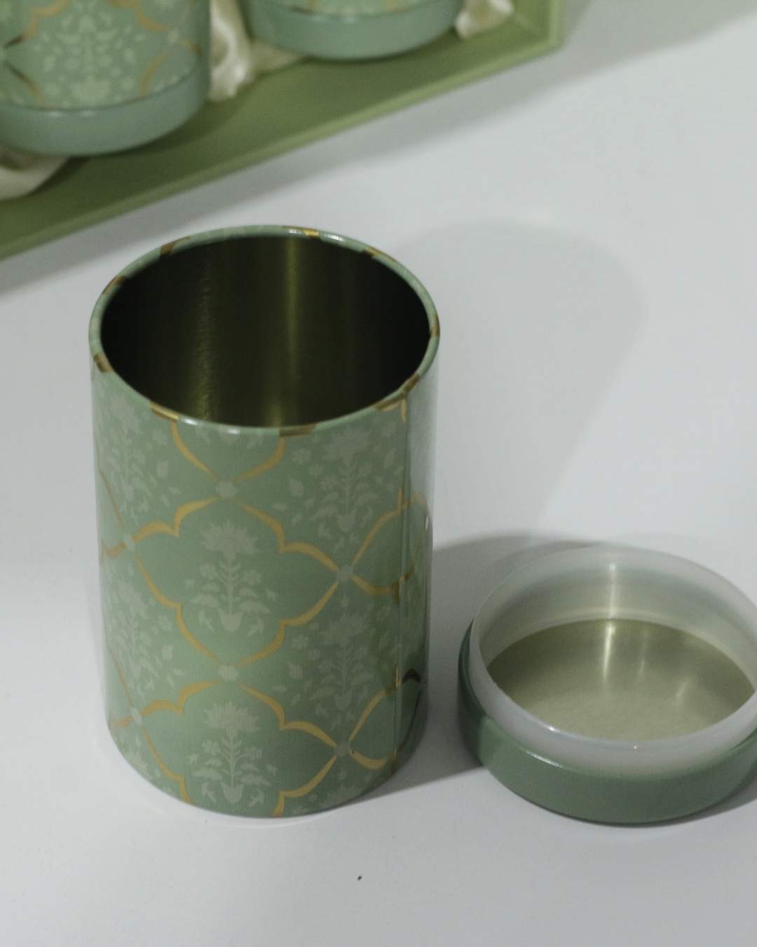 Green Tin Gift Set