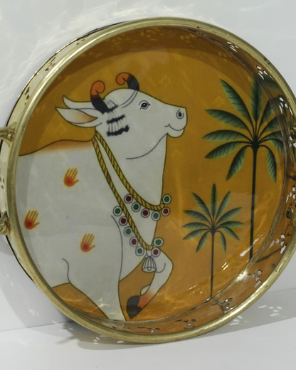 Cow Pichwai Flower/Multipurpose Basket