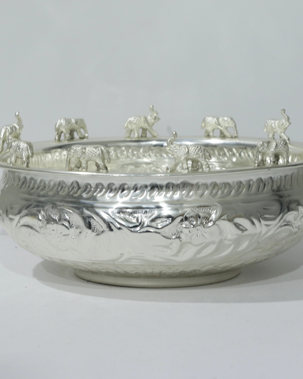 Elephant Silver Urli