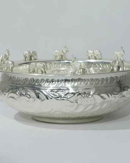 Elephant Silver Urli