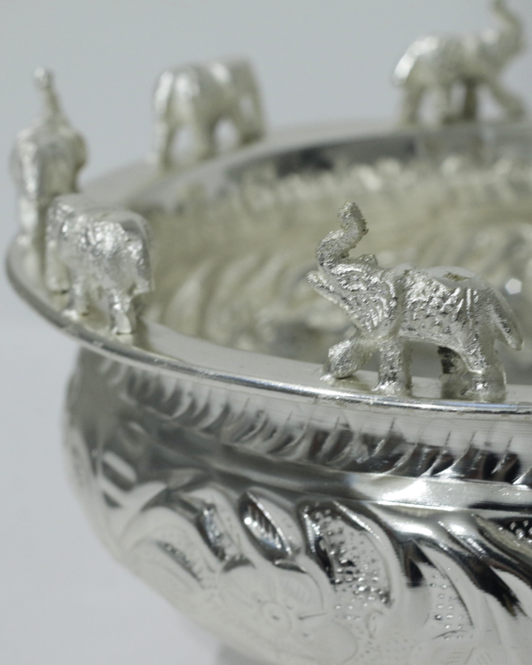 Elephant Silver Urli