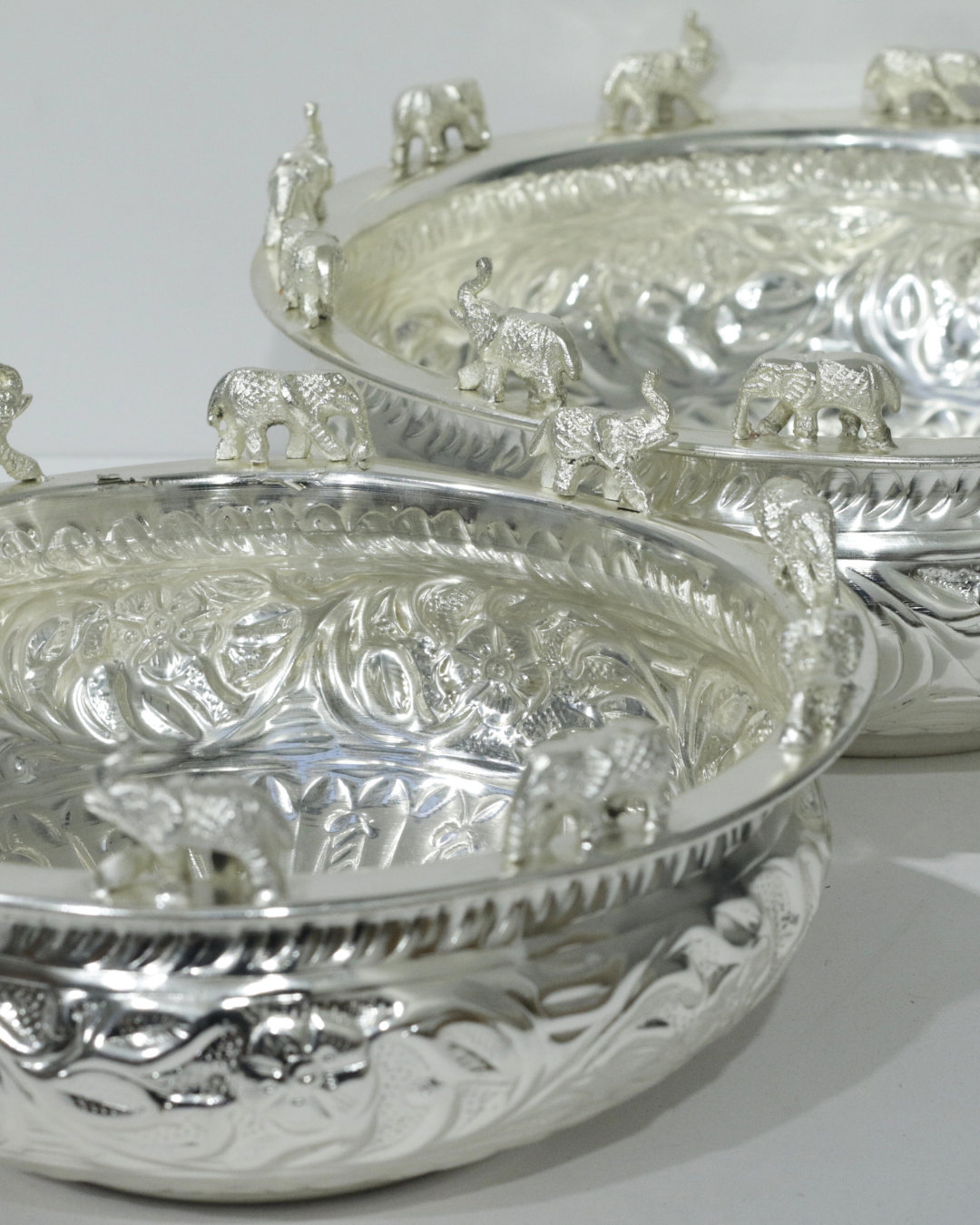 Elephant Silver Urli