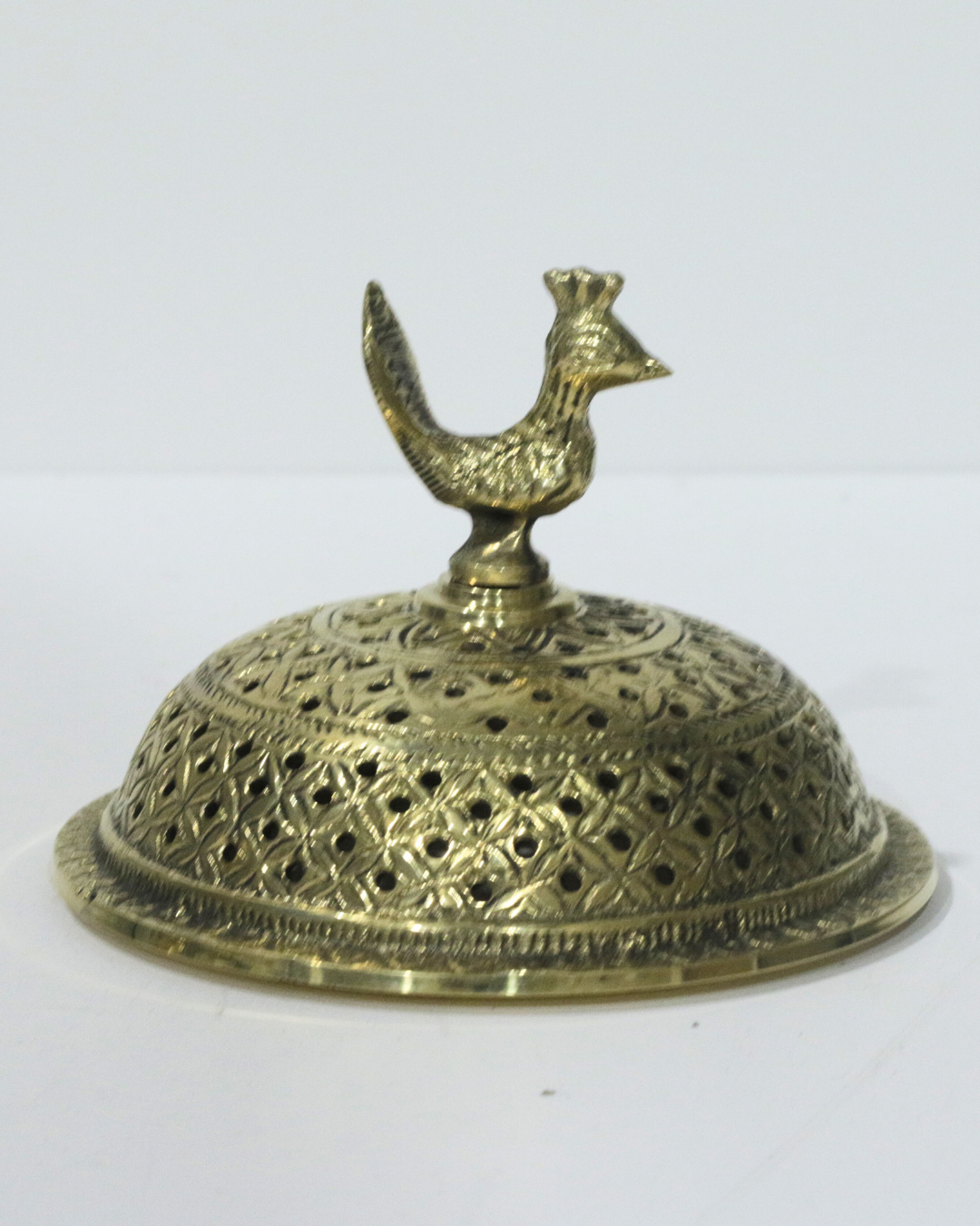 Vastu Turtle with Peacock Head Loban Burner