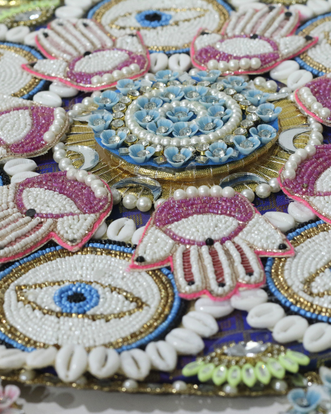 Evil Eye 9 Piece Rangoli Set