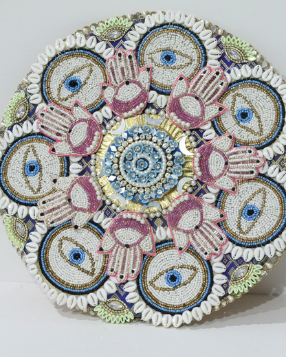 Evil Eye 9 Piece Rangoli Set