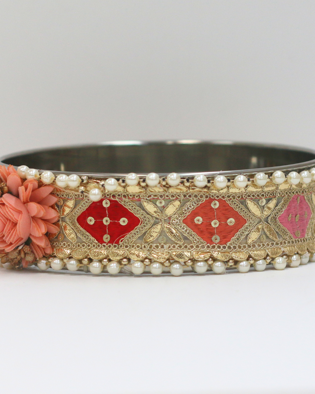 Lime Green Karvachauth Thali Set