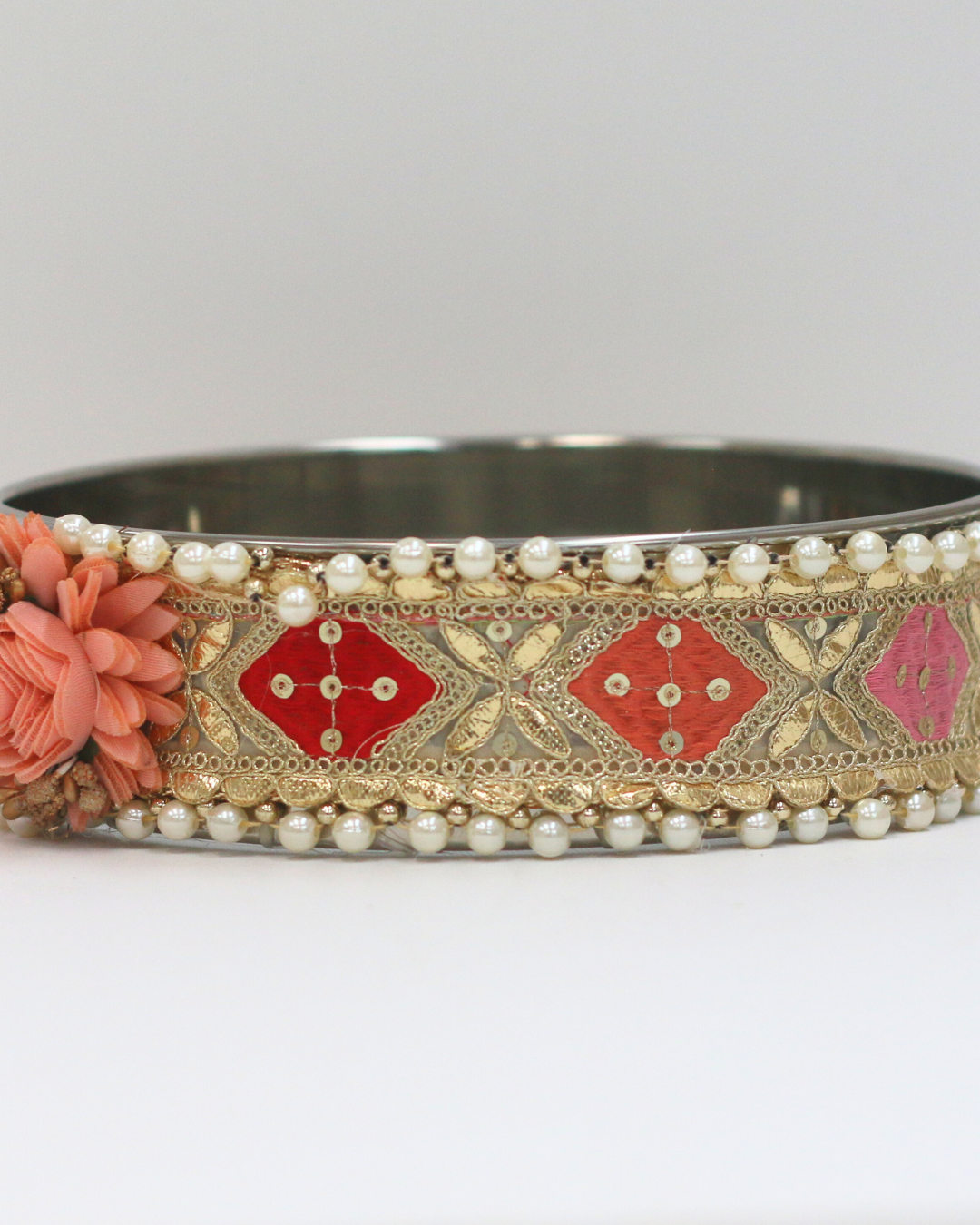 Lime Green Karvachauth Thali Set