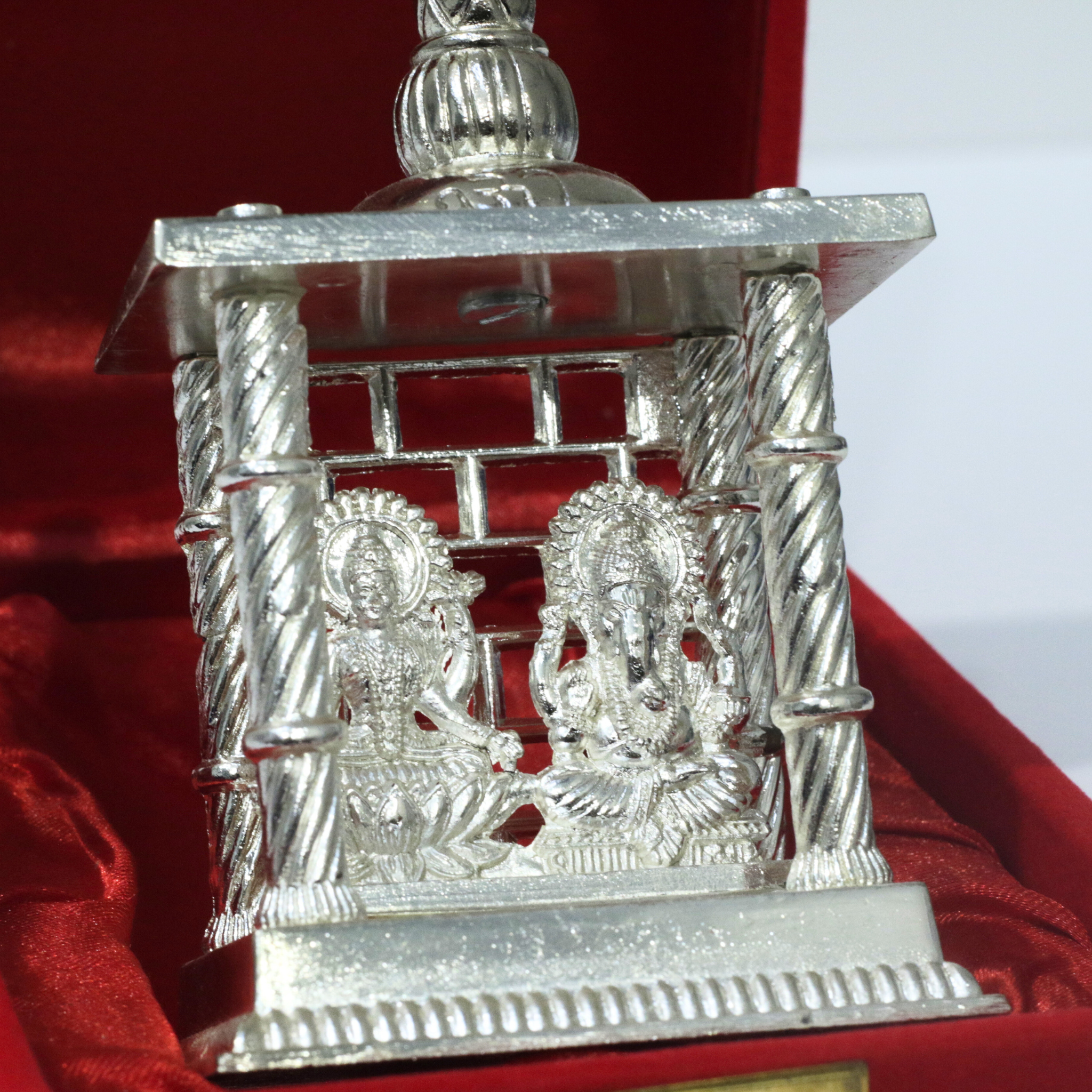 Silver Laxmiji & Ganeshji Gift Set