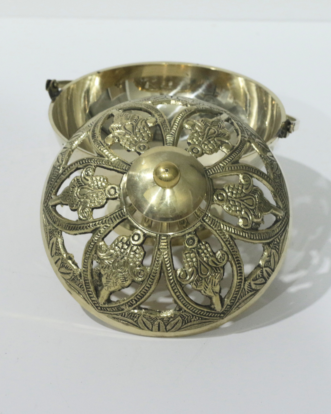 Floral Lid Loban Burner