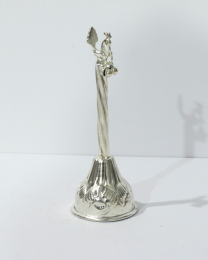 Premium 8 Piece Elephant German Silver Thali Set