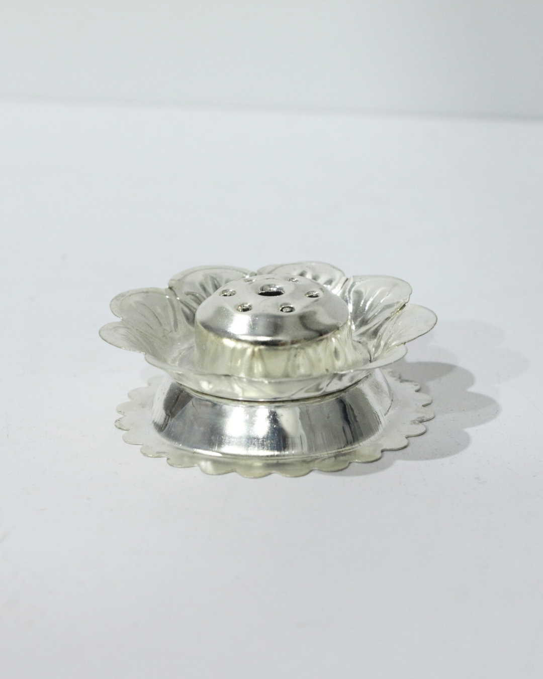 Premium 8 Piece Elephant German Silver Thali Set