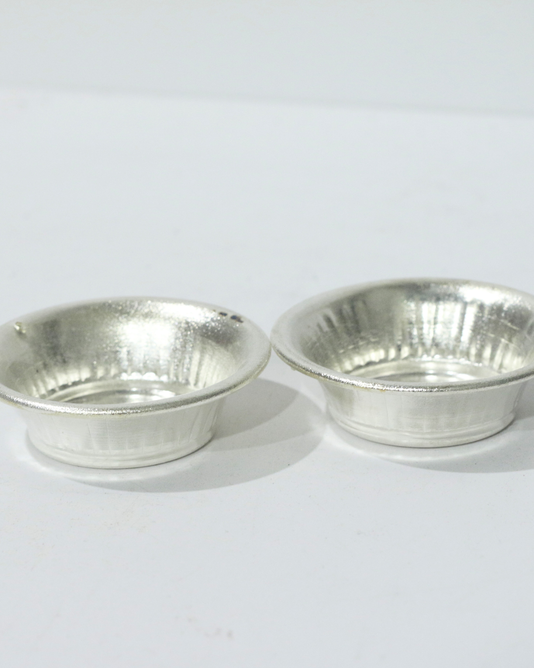 Premium 8 Piece Elephant German Silver Thali Set