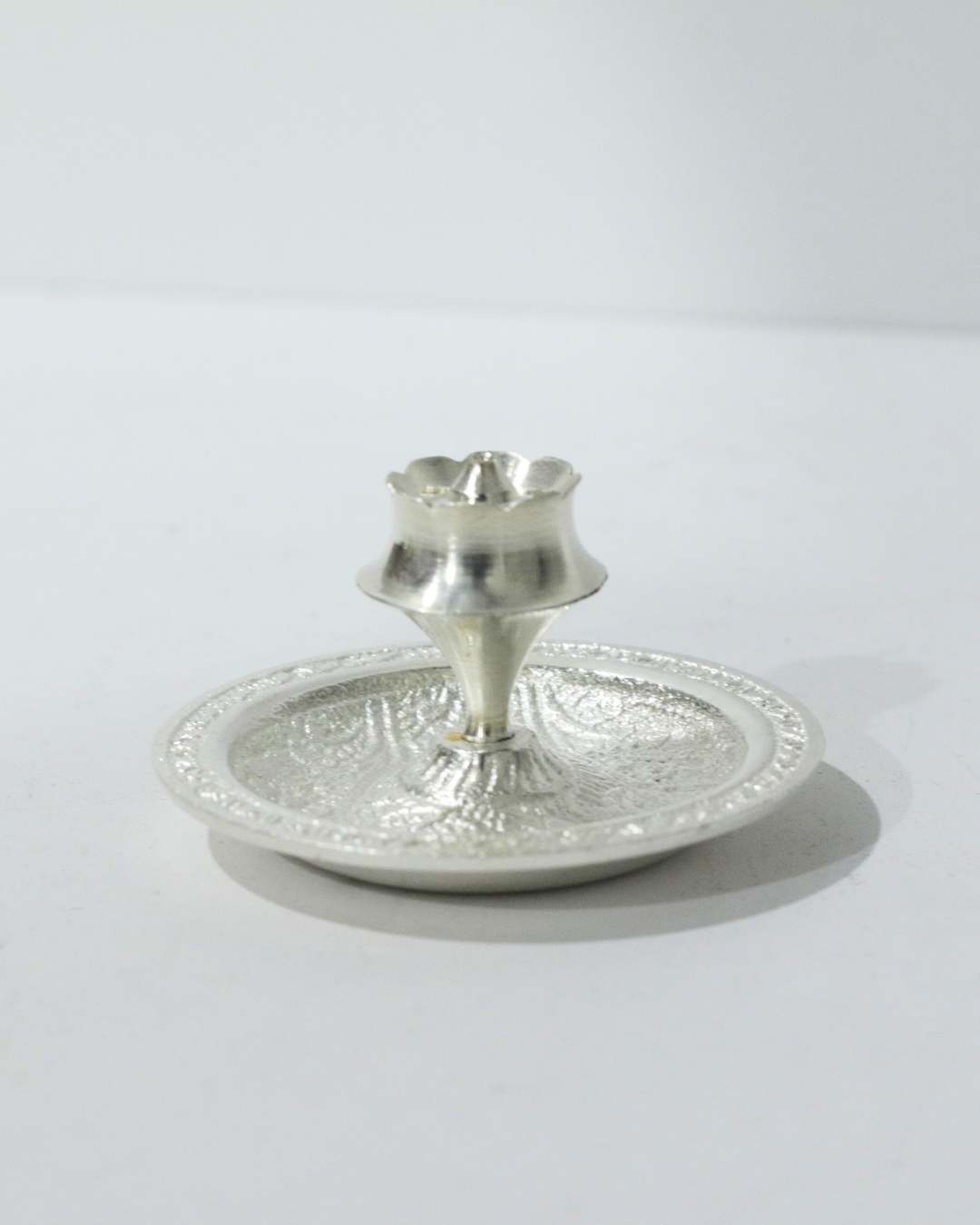 Premium 7 Piece German Silver Thali Set With Engraving