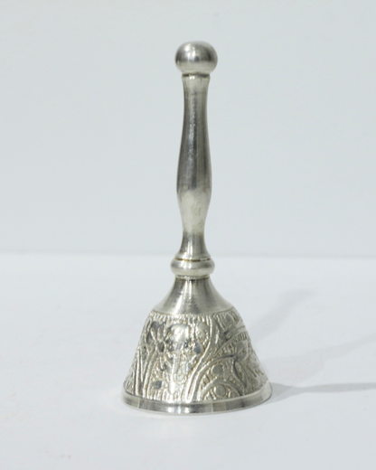 Premium 7 Piece German Silver Thali Set With Engraving