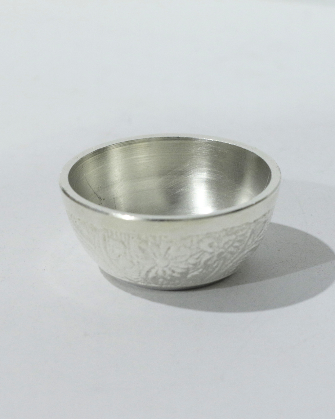 Premium 7 Piece German Silver Thali Set With Engraving