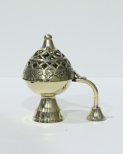 Traditional Brass Loban Burner