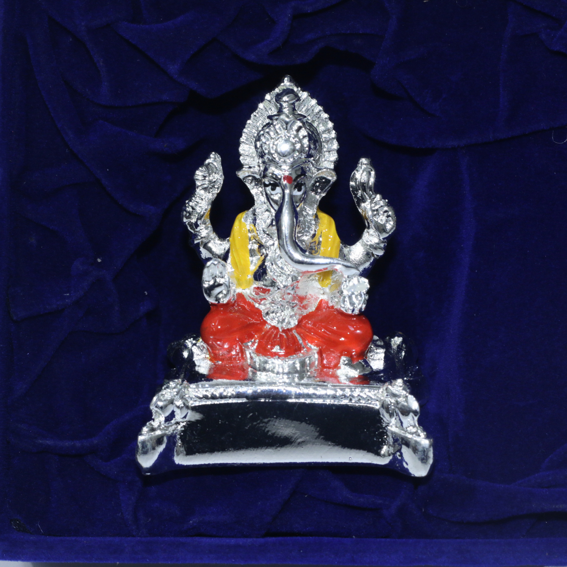 Coloured Laxmiji & Ganeshji Gift Set