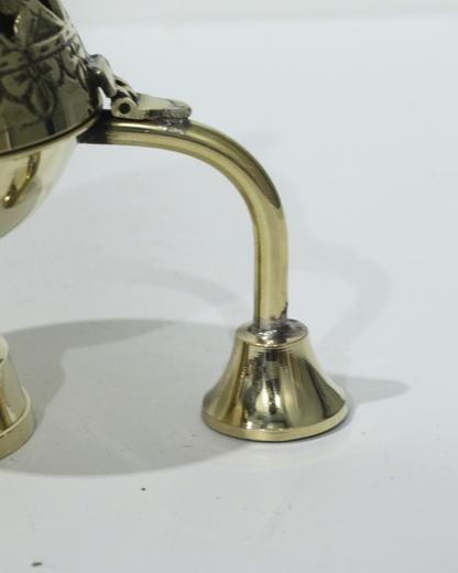 Traditional Brass Loban Burner