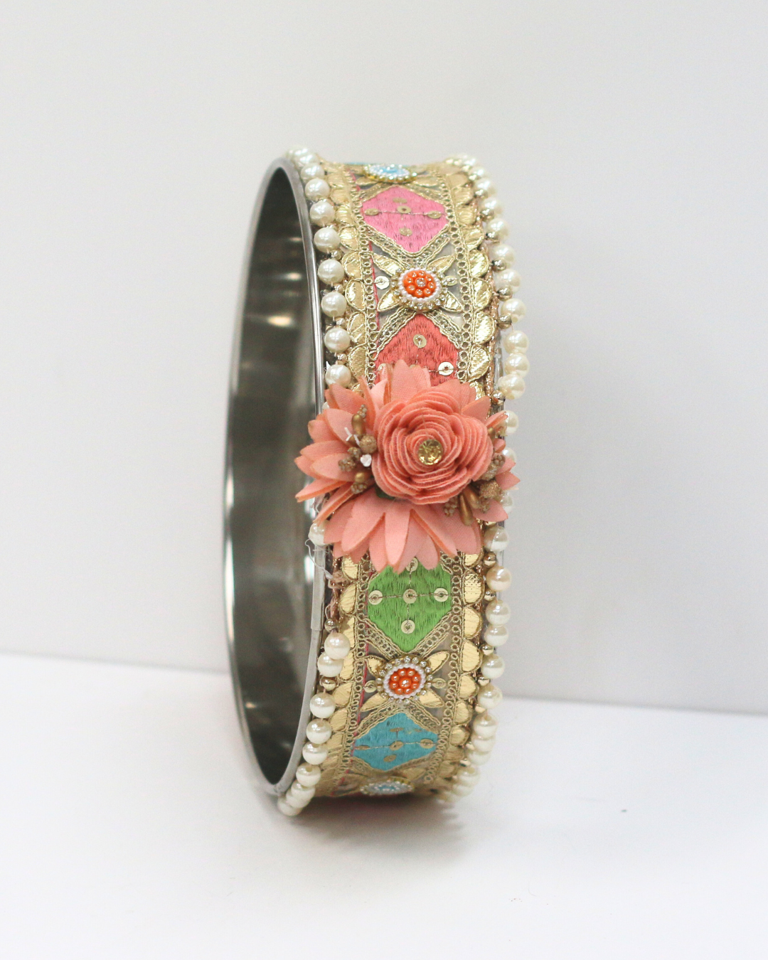 Pink Karvachauth Thali Set
