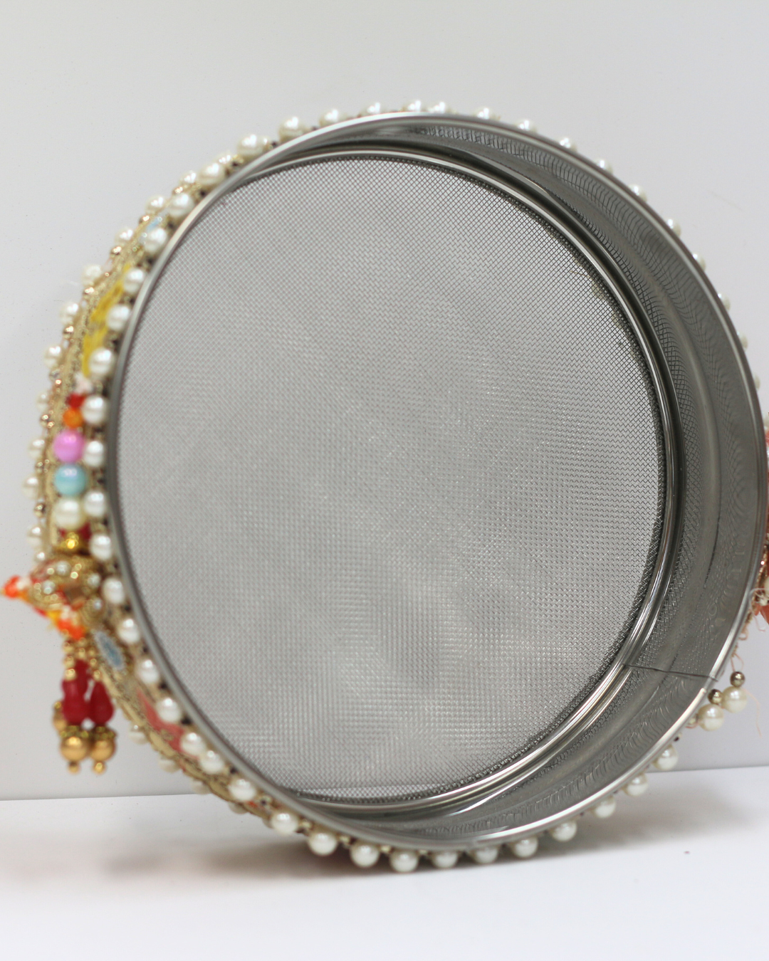 Pink Karvachauth Thali Set