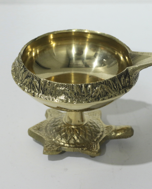 Vastu Turtle Brass Jyot