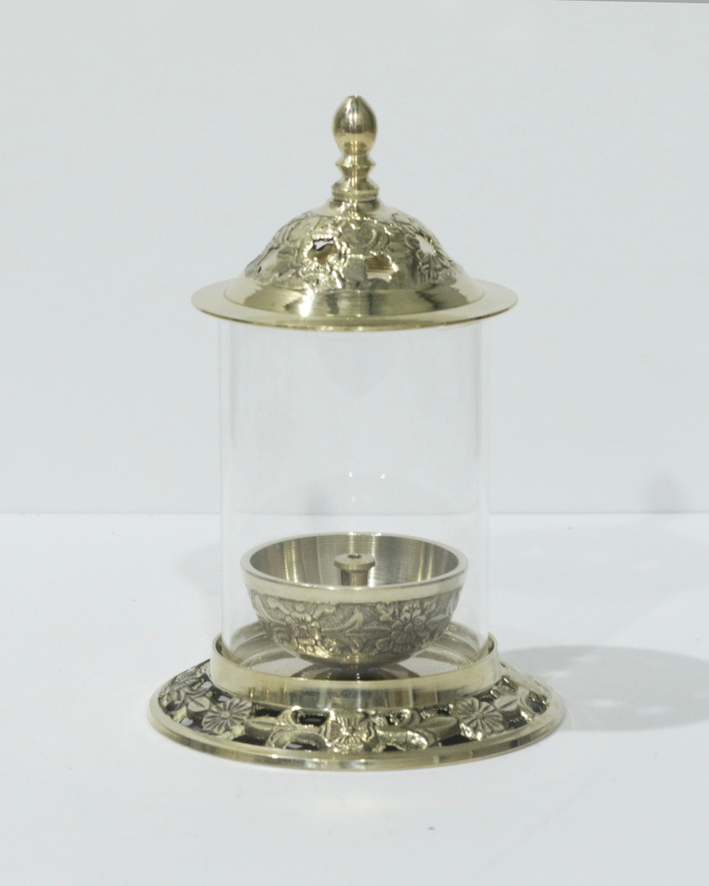 Premium Brass & Glass Jyot