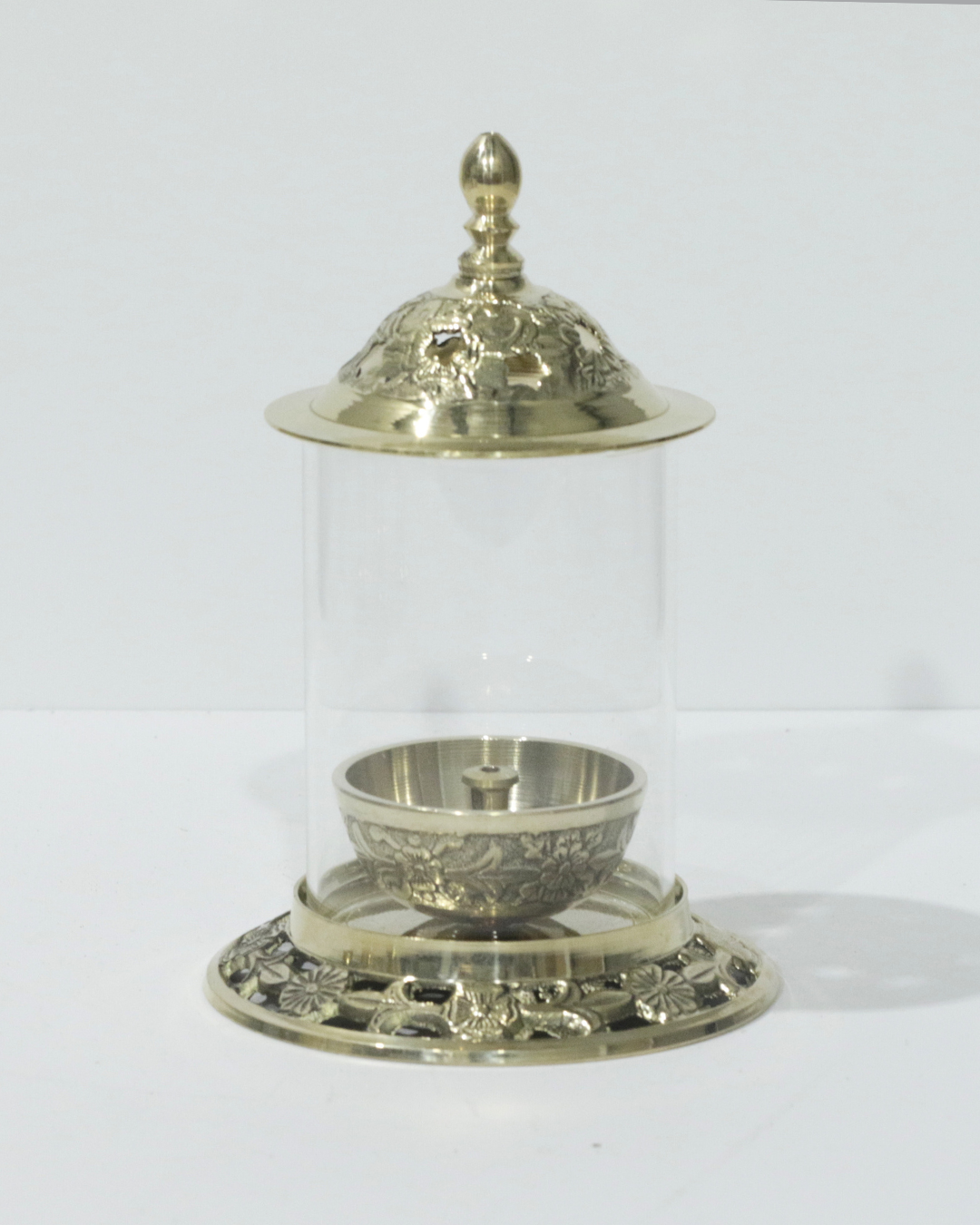 Premium Brass & Glass Jyot