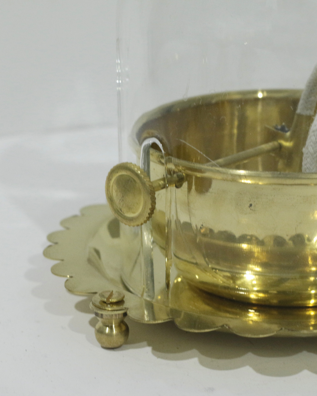 Premium Screw Akhand Jyot with Wick
